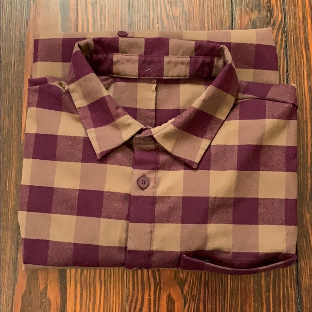 Lululemon men’s large masons peak flannel